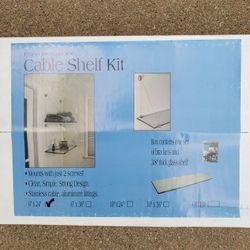 Expo Design Inc Cable Shelf Kit 6"x24"