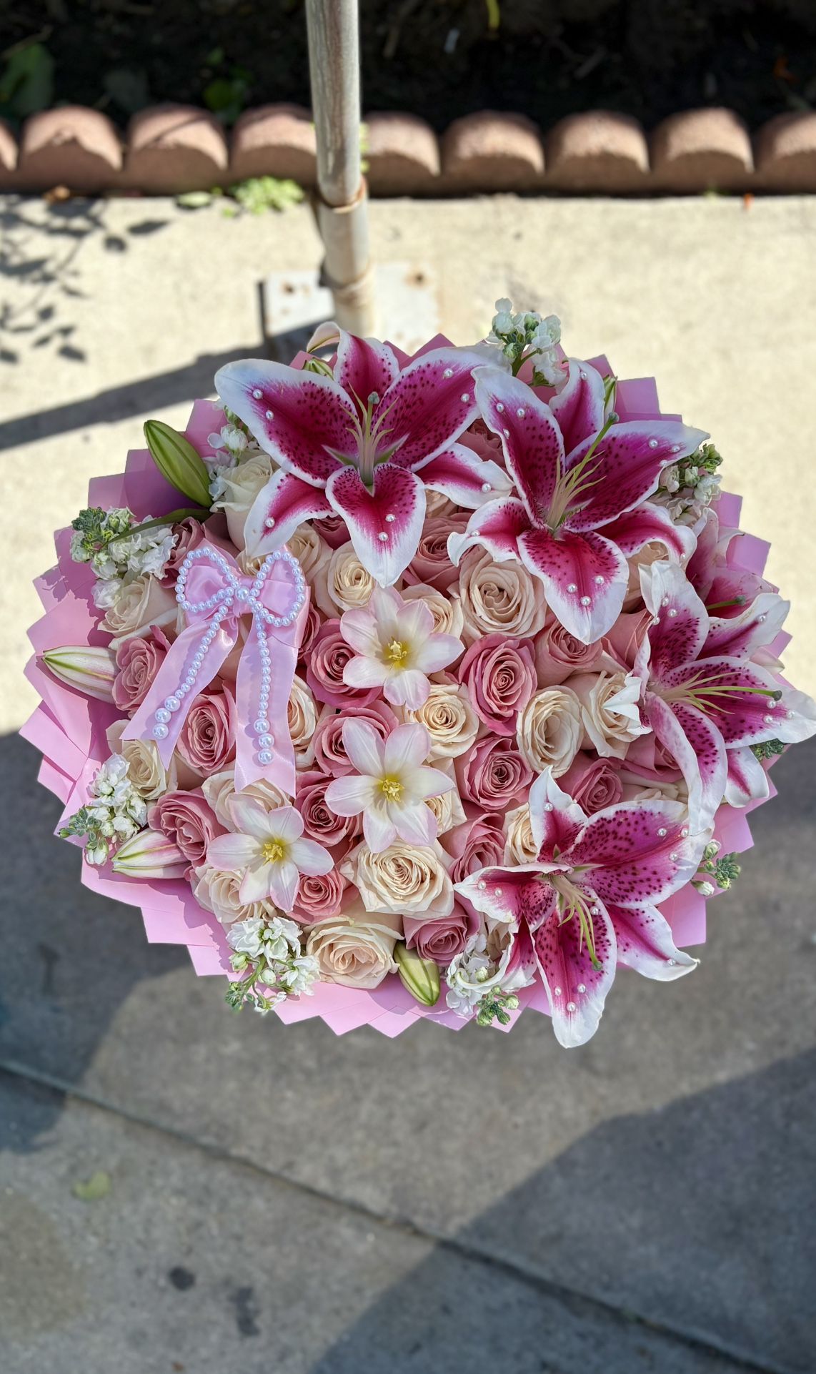 Ramo Buchon Flower Roses Bouquet Rosas