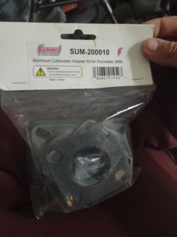 Summit racing carburetor adapter kit