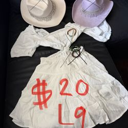 White Dress Size Large, Yes It’s Available 