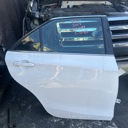 Toyota Camry 2017 Rear Door Passenger Side 