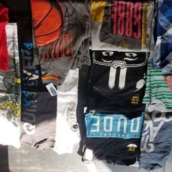 Back To School Clothes: Boys T-Shirts -Size 5