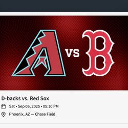 Arizona Diamondback VS Boston Red Sox 