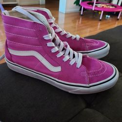 Vans Pink Hightops- Womens
