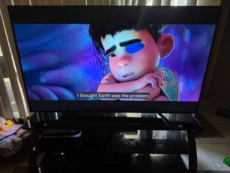 75" Sony Bravia 4K Smart TV + Z-Line Glass Entertainment Center Bundle