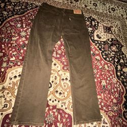 Brown Levis jeans