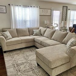 Brand New Beige Sectional 