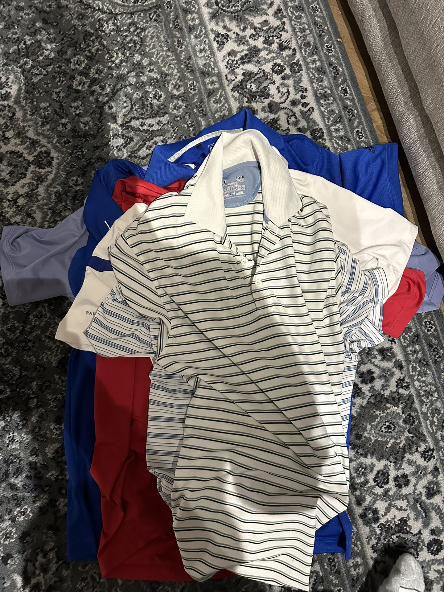 Golf Polos Adidas Under armor Nike Foot joy