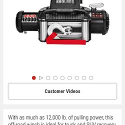 12000 Lb Winch Badlands