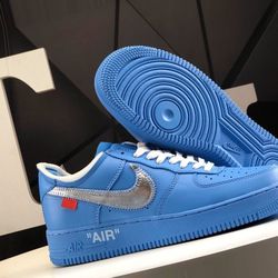 Nike Air Force 1 Low Off White Mca University Blue 55