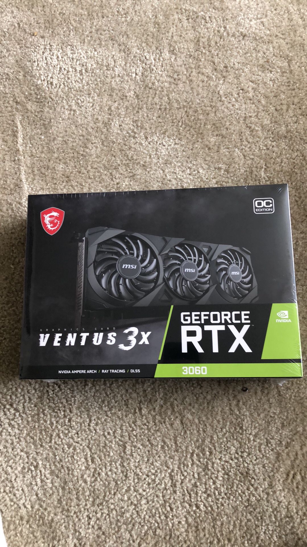 RTX 3060 Ventus 3x 12gb