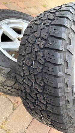 Llantas Falcón All Terrain 17” 80% De Vida Se Venden Con Todo Y Rines De Jeep