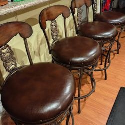 5 Counter Bar Stools Chairs Barstools 27"