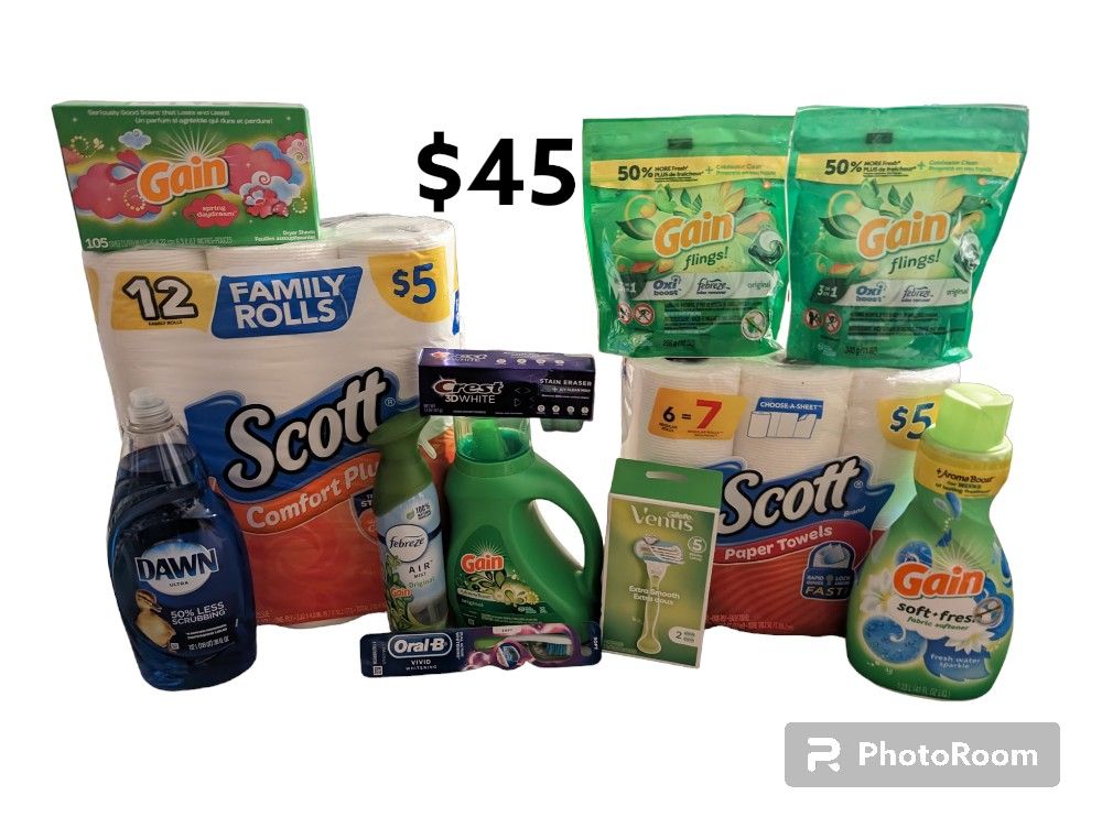 Household laundry bundle