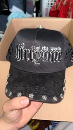 31 HATS 31 VS THE WORLD BLACK SNAPBACK HAT 31VSTHEWORLD BLK