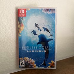Endless Ocean Luminous Nintendo Switch NEW