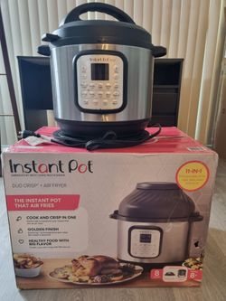 Instant Pot Duo Crisp + Air Fryer 11-in-1 (8 Quart)