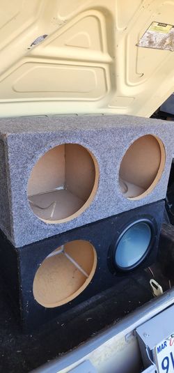 12" Dual Sealed Subwoofer Box