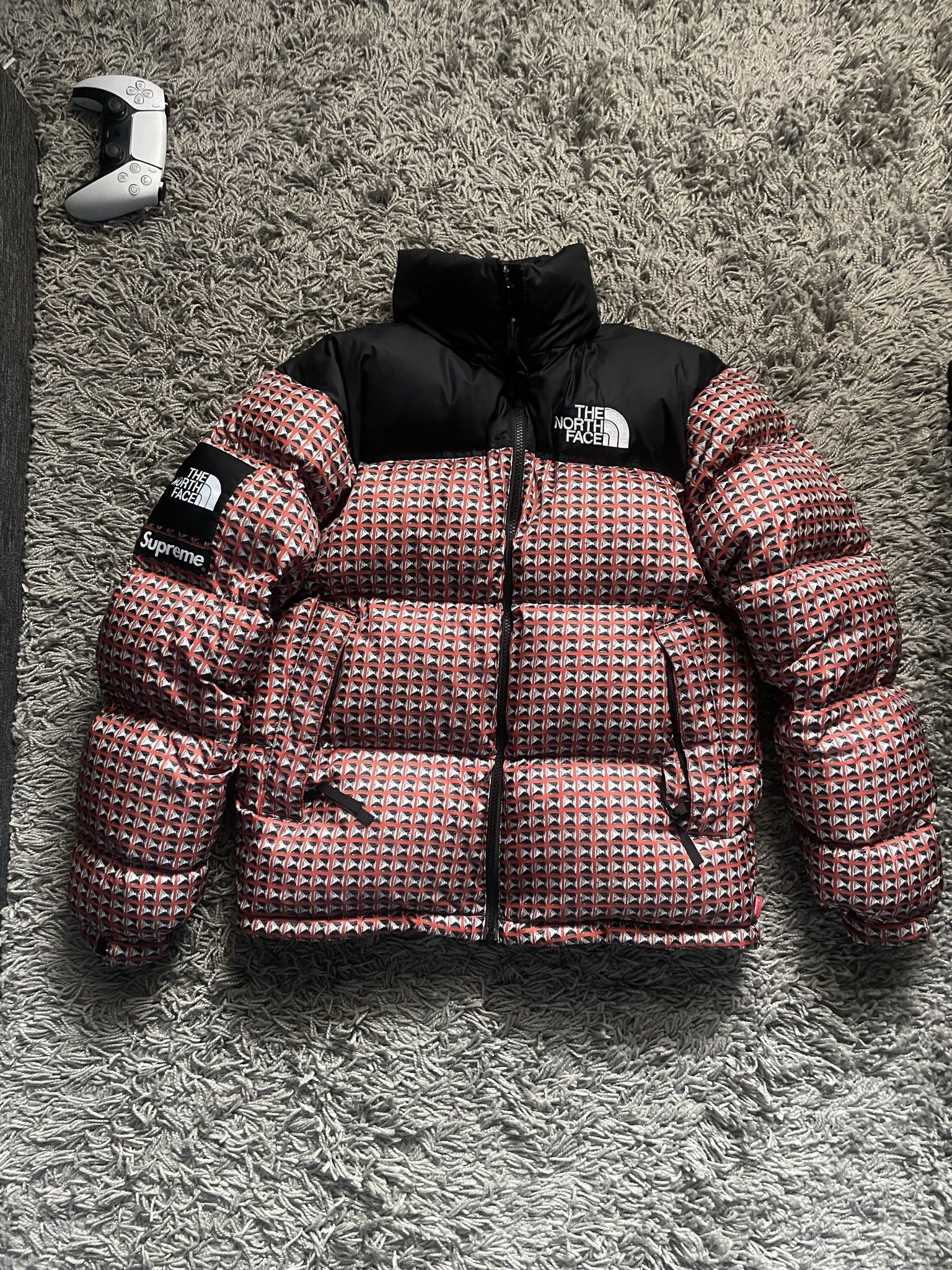 Supreme x The North Face Red Nuptse Jacket for Sale in Jamaica