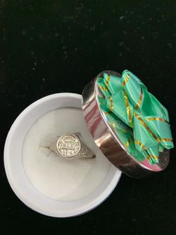 Atocha silver coin finger ring