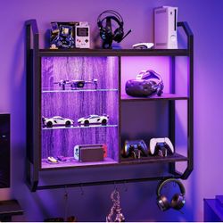 Floating LED Bookshelf