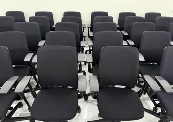 STEELCASE AMIA CHAIRS FULLY LOADED IN LIKE NEW CONDITION $400 EACH DELIVERY AVAILABLE