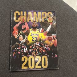 los angeles lakers 2020 Champions Book