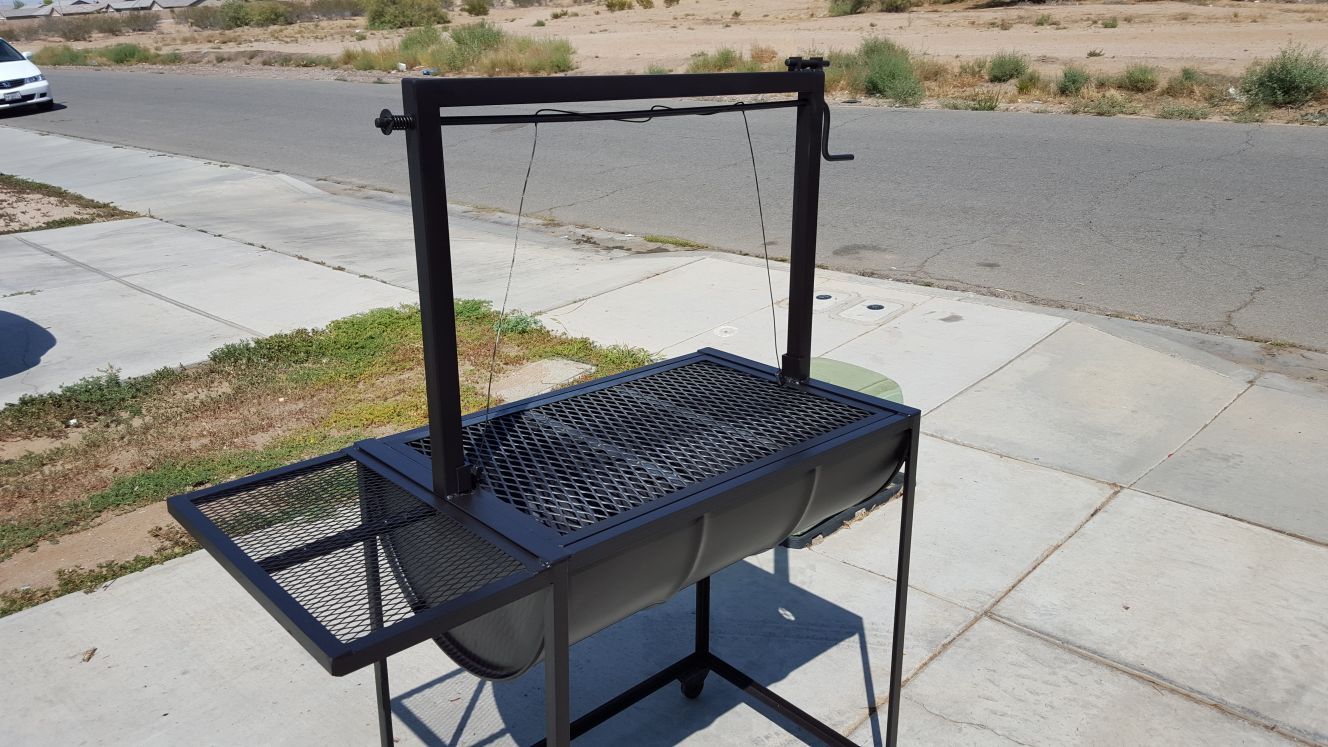 55 gallon drum barbecue grill santa maria style grill