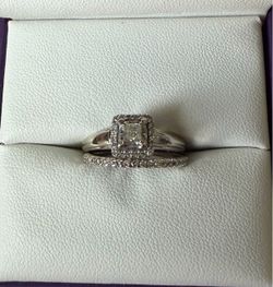 Engagement Ring and Band