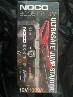 The Noco boost plus GB40 Ultra safe starter!!