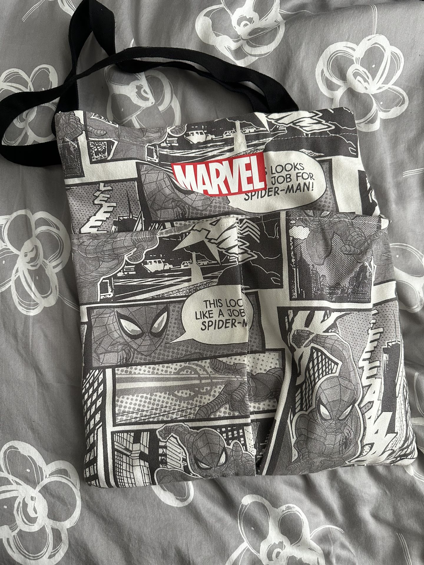 MINISO Spiderman Tote Bag