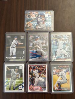 Dodgers Chris Taylor (7) card lot