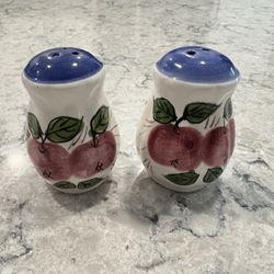 Glass Salt and Pepper Shakers