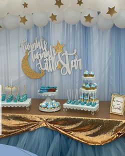 Twinkle twinkle little star backdrop