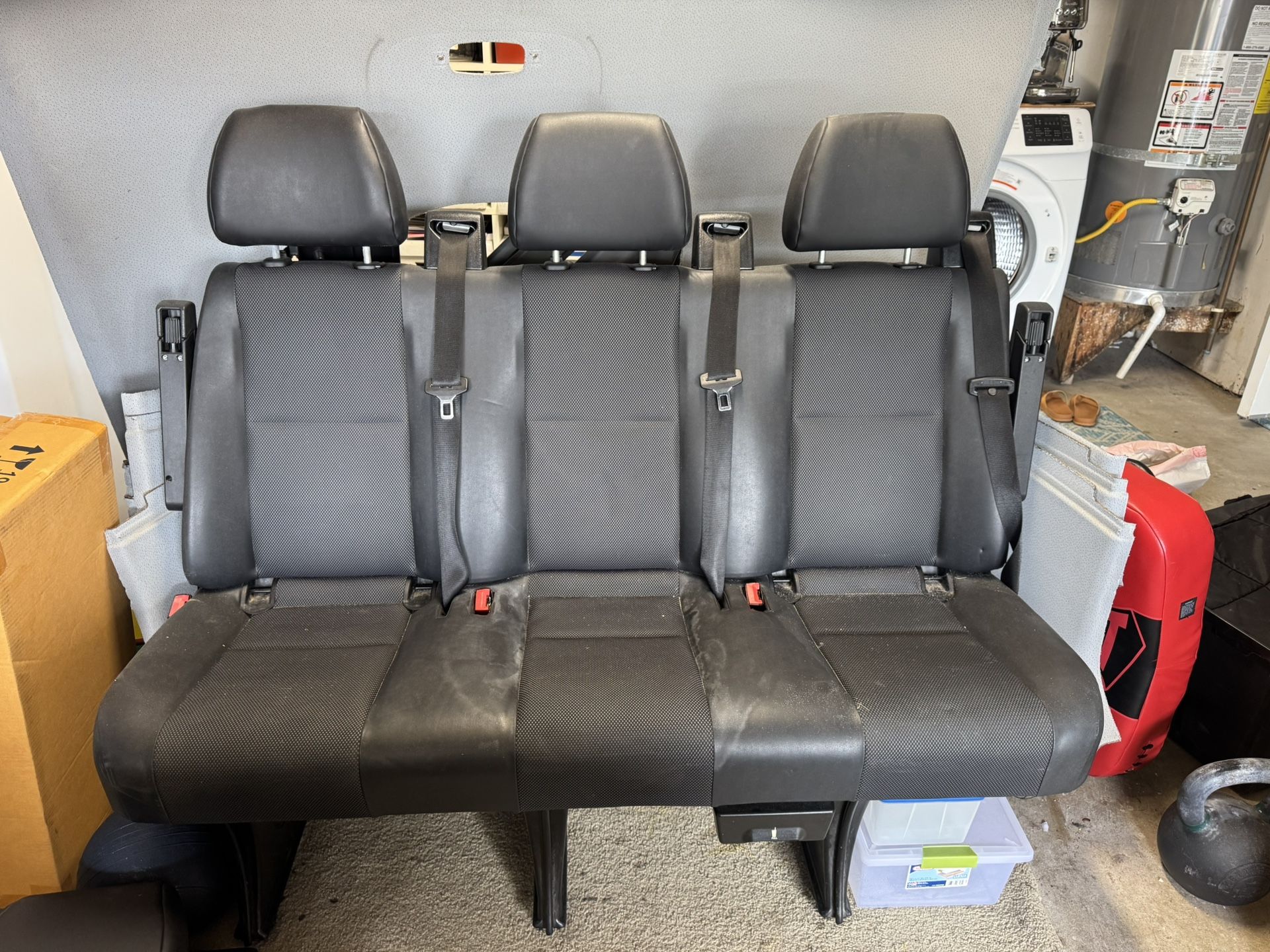2017 Sprinter Seat