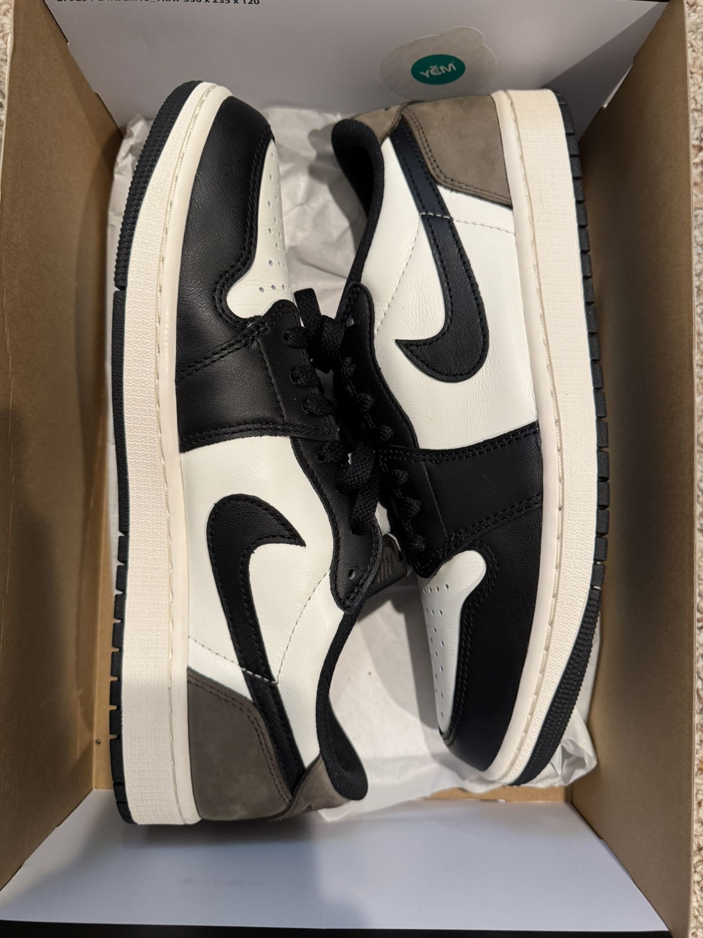 Air Jordan 1 Retro Low OG “Mocha” Size 10.5 Men’s OG ALL