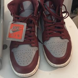 Air Jordan 1 Cherry Wood Red Shoes Size 11