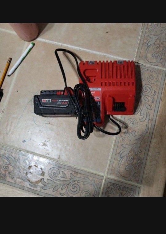 Milwaukee Battery And Charger