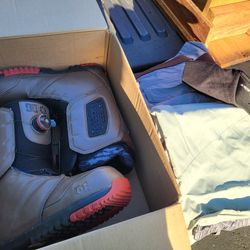 Snowbording Boots And Pants
