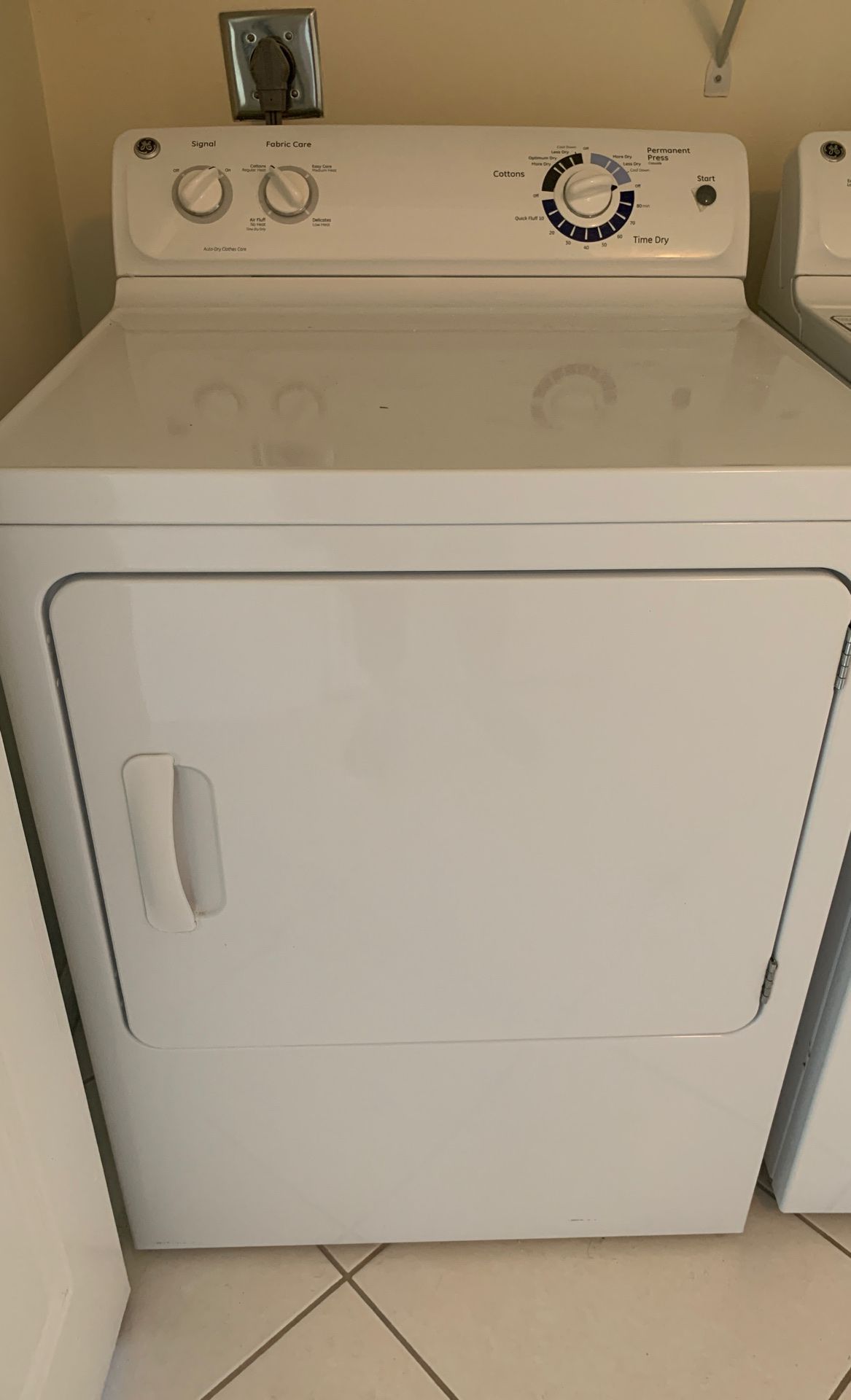 Ge Washer and Dryer