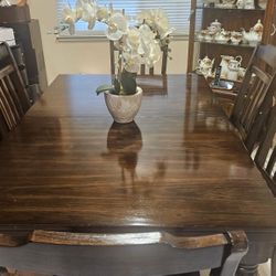 Dining Table With 6 Chairs 