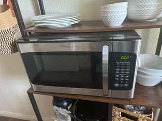 Stainless Steel Countertop Microwave