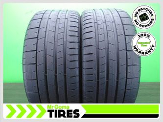 2 PIRELLI P ZERO TM PZ4 L XL 245/30ZR20 USED TIRES 7.6/32 TREAD 90Y (contact info removed)
