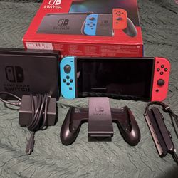 Nintendo Switch (Brand New) Blue/Red Joycons