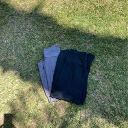 Womans One Size All Skirts Black And Gray 