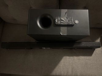 Yamaha YAS-408 MusicCast Soundbar + Wireless Subwoofer + Remote