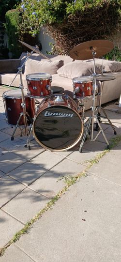 Ludwig Drum Kit with Zildjian Cymbals