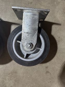 Colson 6 inch caster wheels