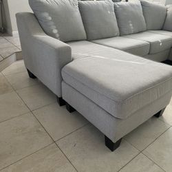 Grey Sectional Couch 