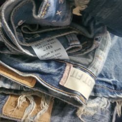 jeans size 29x30 30x30 15.00 each for boys like new different brands